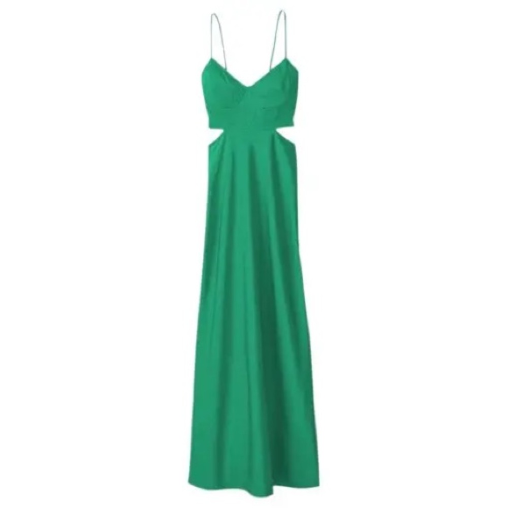 ALC Elegant Green Maxi Dress